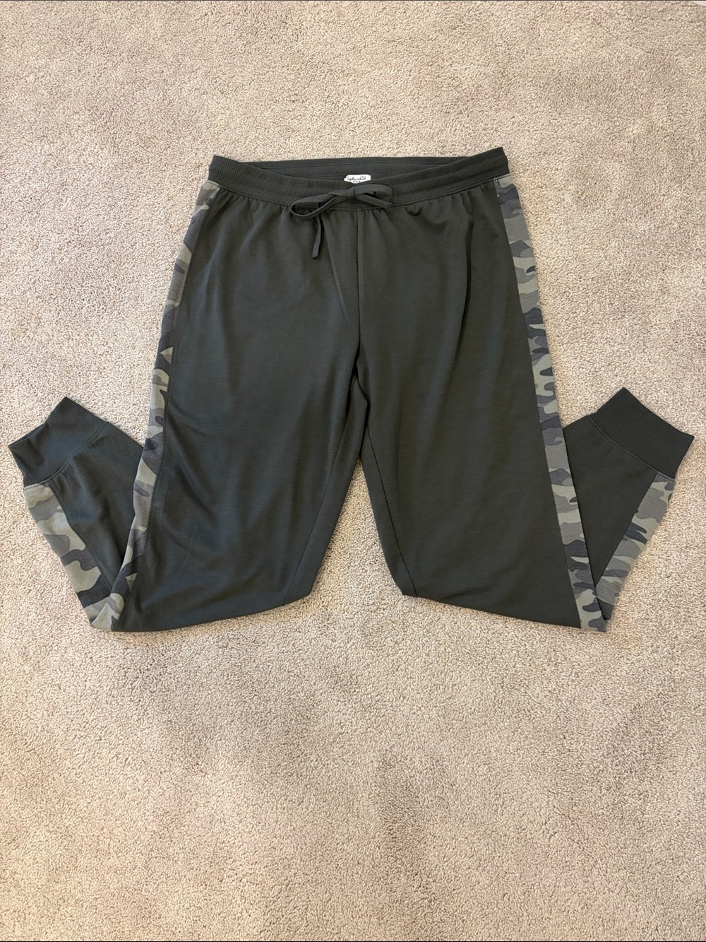 Splendid Jogger Pants with Camo Side Stripe